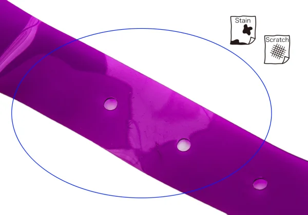 tricot COMME des GARCONS Clear Vinyl Narrow Belt K-169052_004