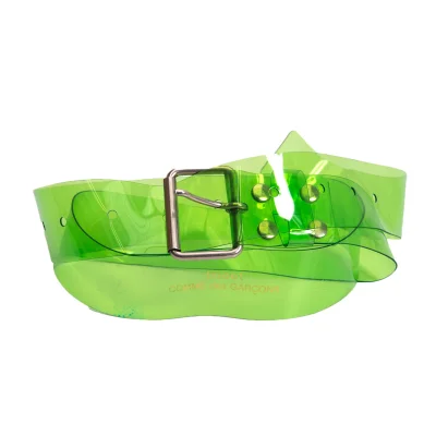 tricot COMME des GARCONS Clear Vinyl Belt