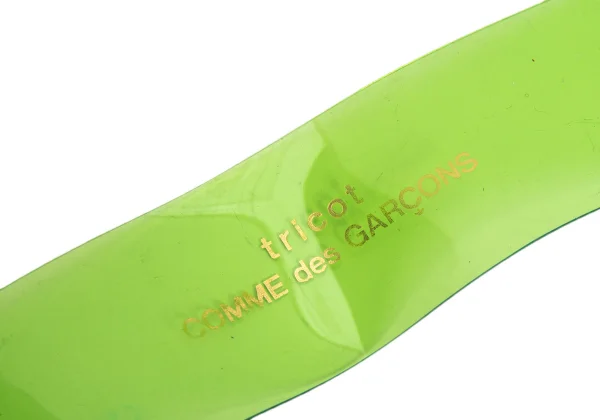 tricot COMME des GARCONS Clear Vinyl Belt K-169053_006