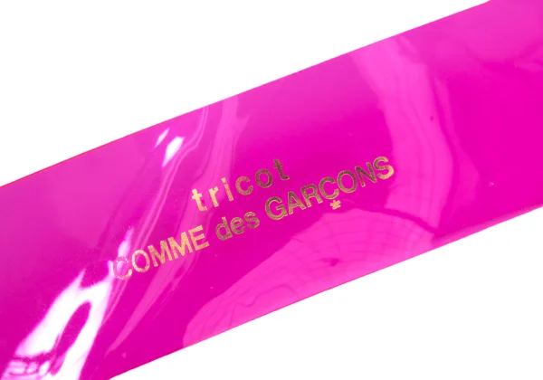 tricot COMME des GARCONS Clear Vinyl Belt K-169055_005
