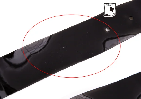 tricot COMME des GARCONS Logo Printed PVC Belt K-169056_003