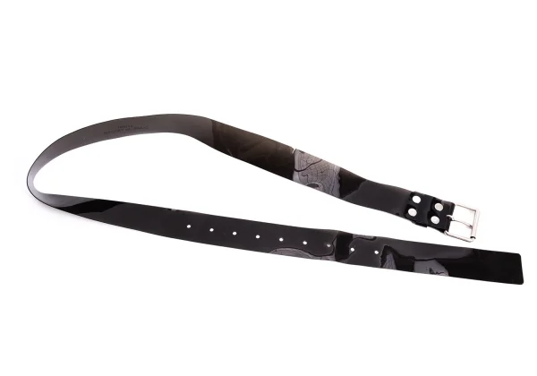 tricot COMME des GARCONS Logo Printed PVC Belt K-169056_005