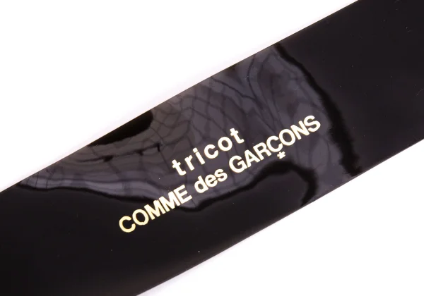 tricot COMME des GARCONS Logo Printed PVC Belt K-169056_006