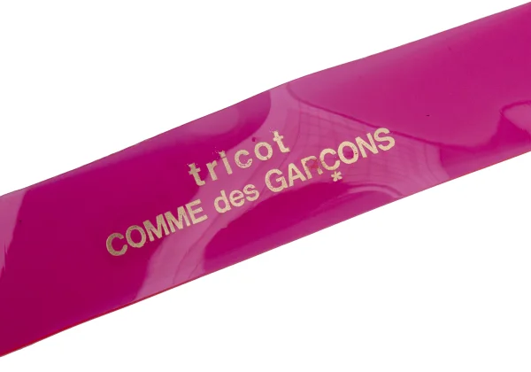 tricot COMME des GARCONS Clear Vinyl Narrow Belt K-169057_006