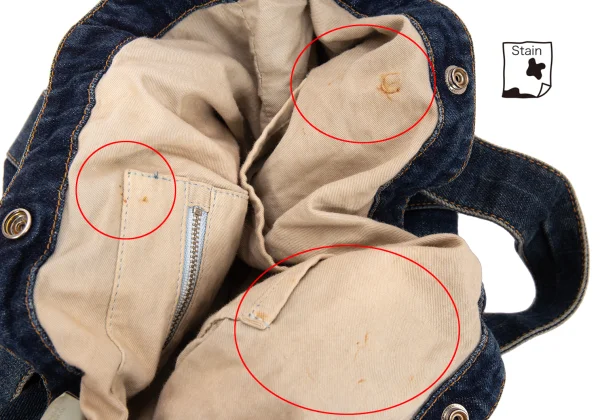 tricot COMME des GARCONS Ribbon Design Denim Bag K-169060_012