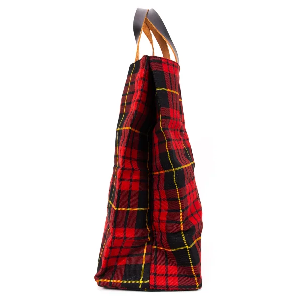 COMME des GARCONS Check Wool Tote Bag K-169062_003