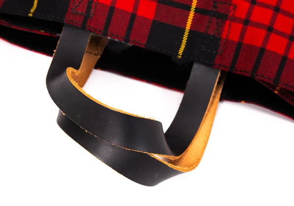 COMME des GARCONS Check Wool Tote Bag K-169062_008