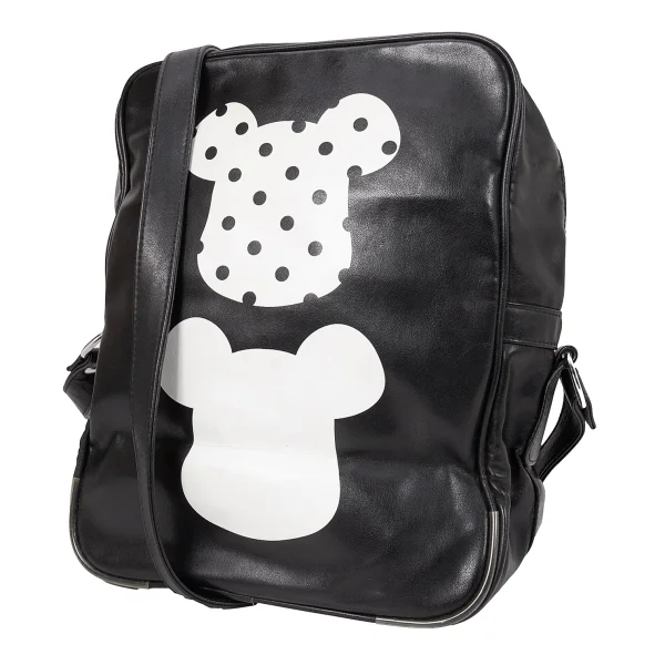 BLACK COMME des GARCONS BE@RBRICK Printed Shoulder Bag Black  K-169064_001