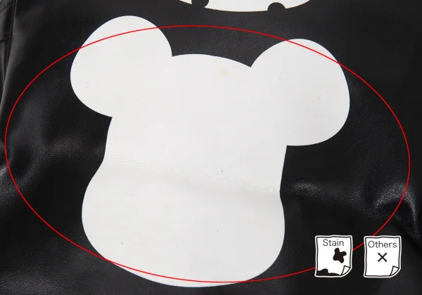 BLACK COMME des GARCONS BE@RBRICK Printed Shoulder Bag K-169064_010