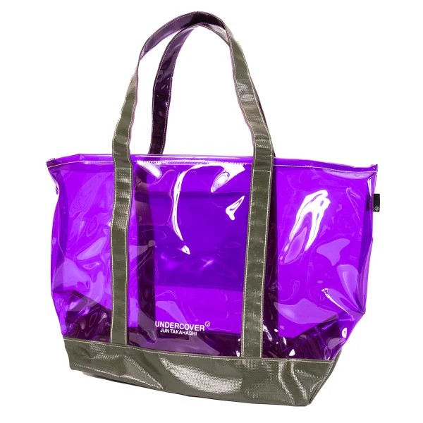 UNDERCOVER Switching PVC Bag Purple,Khaki  K-169065_001