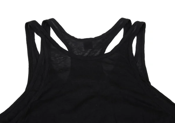 Y's Shadow Striped Layered Tank Top K-169068_009