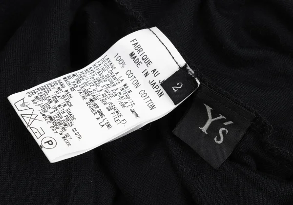 Y's Cotton Layered Asymmetrical Tank Top K-169069_012