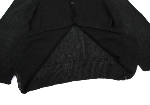 Y's Blended Mesh Layered Sleeveless Cardigan K-169070_009