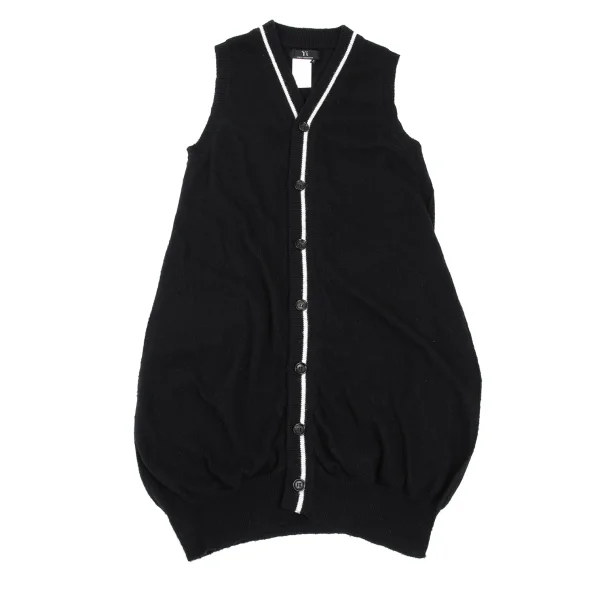 Y's Nylon Sleeveless Long Cardigan K-169071_002