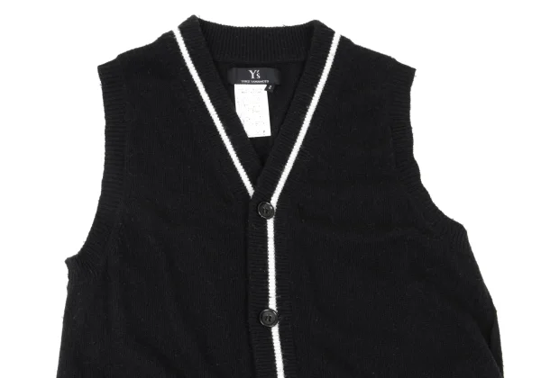 Y's Nylon Sleeveless Long Cardigan K-169071_003
