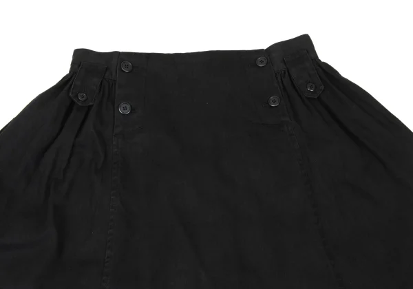 Y's Cotton Gathered Waist Skirt K-169072_003