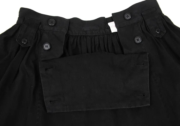 Y's Cotton Gathered Waist Skirt K-169072_007