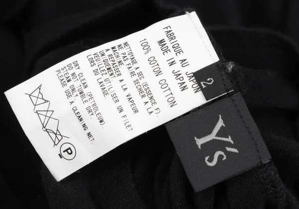 Y's Cotton Yoke T Shirt K-169074_010