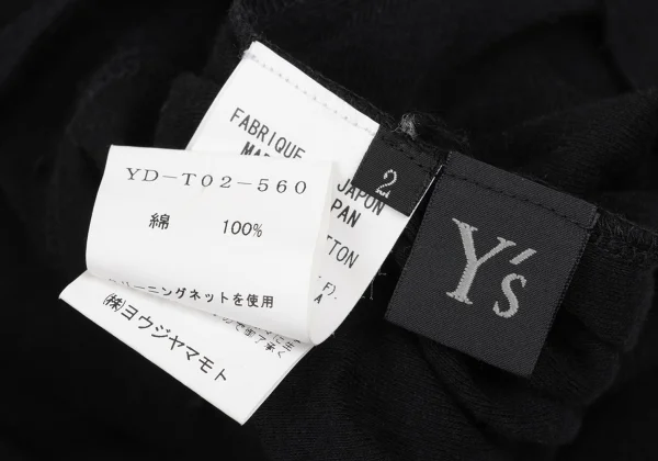 Y's Cotton Yoke T Shirt K-169074_011