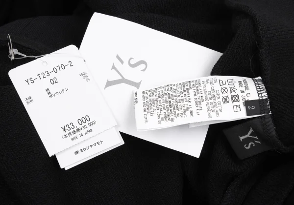 Y's Cotton Big Logo Print Hoodie K-169076_012