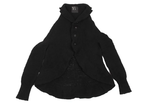 Y's Wool Low-gauge Knit Cardigan K-169078_002