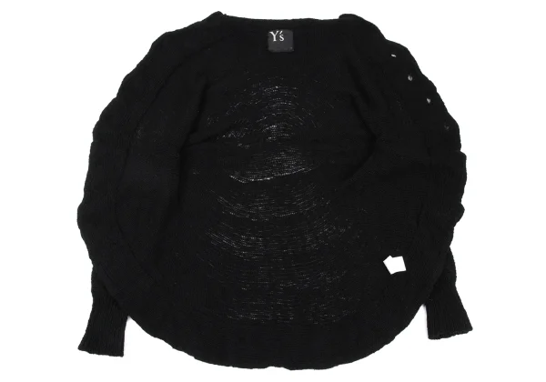 Y's Wool Low-gauge Knit Cardigan K-169078_010