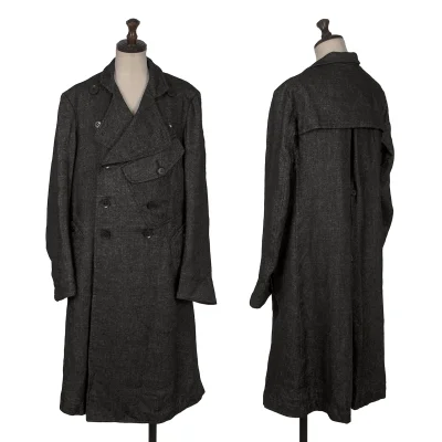 Y's Linen Wool Pocket Design Coat