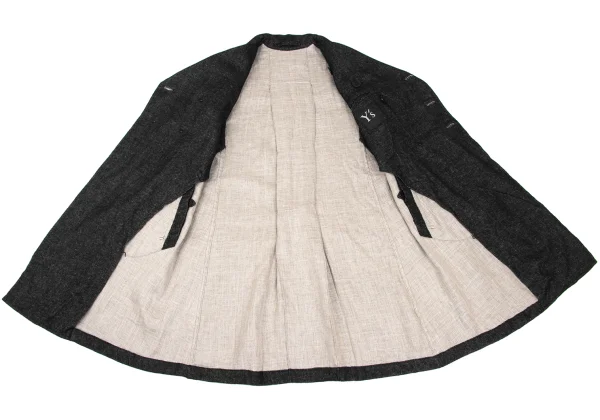 Y's Linen Wool Pocket Design Coat K-169079_012