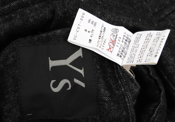 Y's Linen Wool Pocket Design Coat K-169079_019