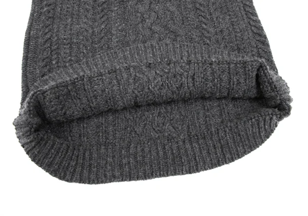 Y's Wool Nylon Cable Knit Neck Warmer K-169080_006