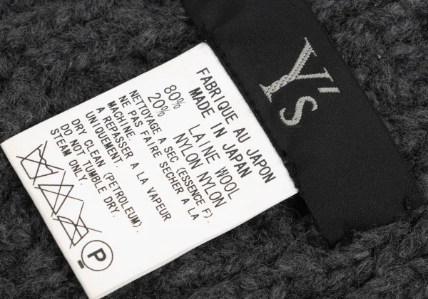 Y's Wool Nylon Cable Knit Neck Warmer K-169080_009