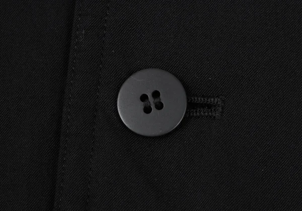 Y's Wool Blend Peaked Lapel Short Jacket K-169082_008