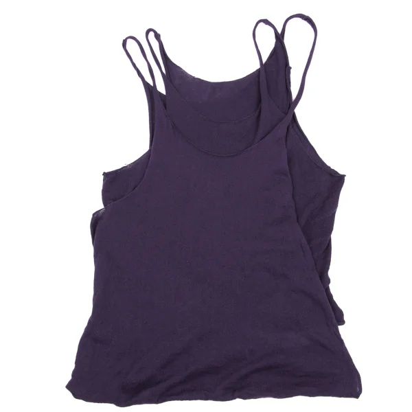 Y's Red Label Layered Asymmetrical Camisole Top K-169085_002