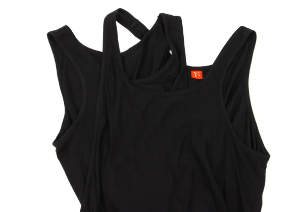 Y's Red Label Cotton Deformation Design Tank Top K-169086_003