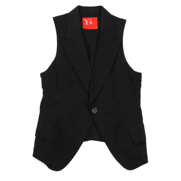 Y's Red Label Cotton Rayon Sleeveless Vest K-169087_002