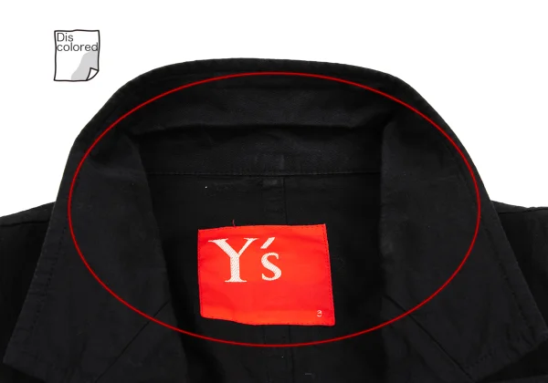 Y's Red Label Cotton Rayon Sleeveless Vest K-169087_005