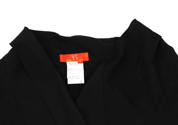 Y's Red Label Wool Cutting Cape Jacket K-169088_004