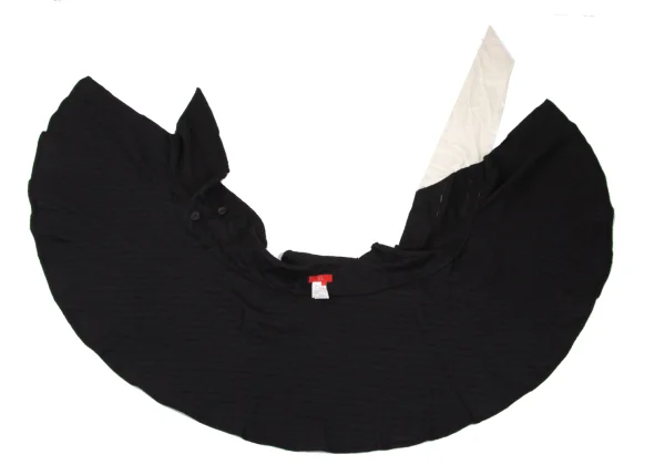 Y's Red Label Alpaca Blend Cut-Off Cape Jacket K-169089_008