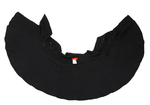 Y's Red Label Alpaca Blend Cut-Off Cape Jacket K-169089_009