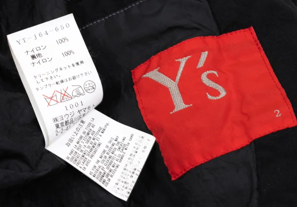 Y's Red Label Nylon Hook Design Jacket K-169090_016