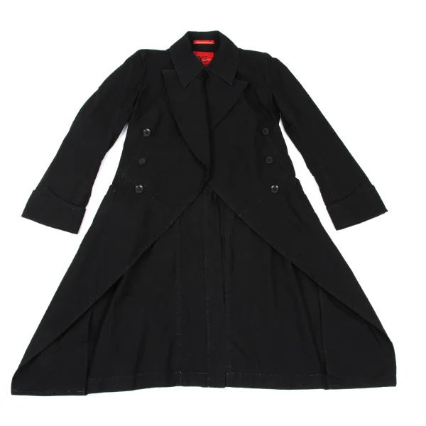 Y's Red Label Cotton Button-holeless coat K-169094_002