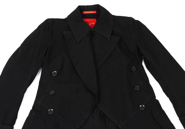 Y's Red Label Cotton Button-holeless coat K-169094_003