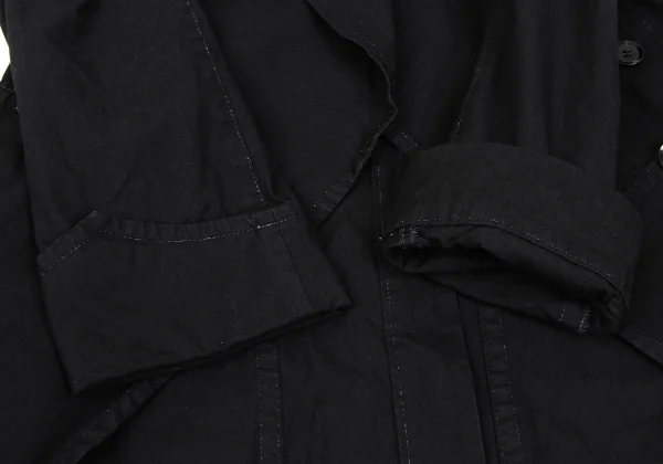 Y's Red Label Cotton Button-holeless coat K-169094_007