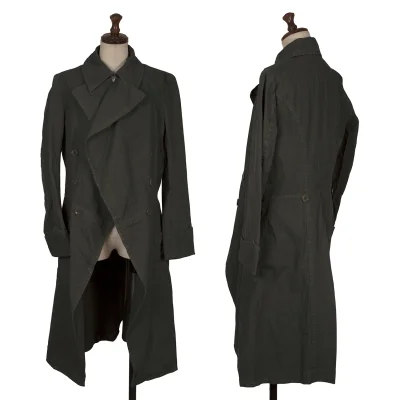 Y's Red Label Cotton Button-holeless Coat