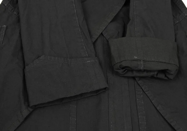 Y's Red Label Cotton Button-holeless Coat K-169095_007