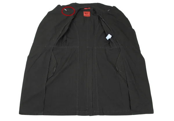 Y's Red Label Cotton Button-holeless Coat K-169095_010