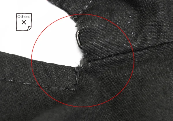 Y's Red Label Cotton Button-holeless Coat K-169095_011