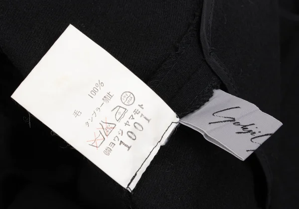 Yohji Yamamoto FEMME Wool Jacket Design Overalls K-169100_016