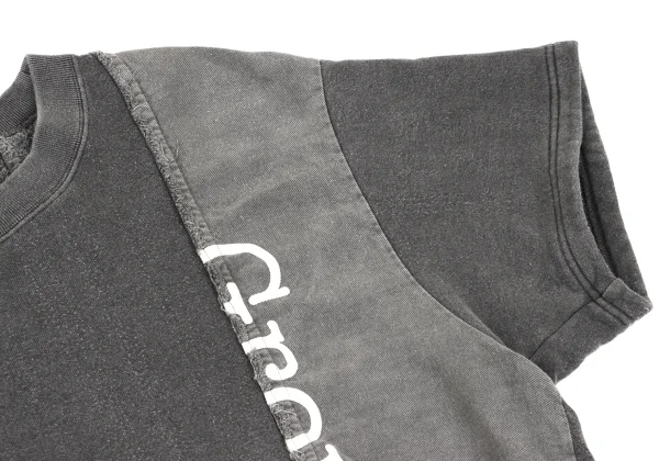 Ground Y Dyed Half-logo Seam Short Sleeve Sweat K-169101_004