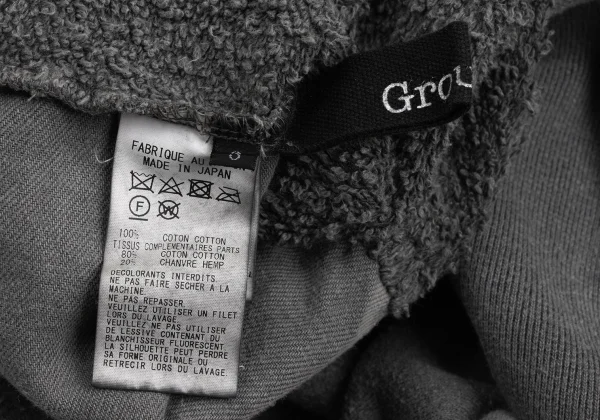 Ground Y Dyed Half-logo Seam Short Sleeve Sweat K-169101_011